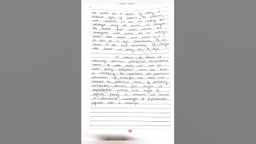 EVS project class 12 topic:-Water pollution