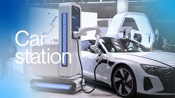 The charging station of the future 🚘🗲