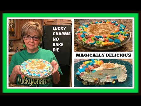 Lucky Charms No-Bake Ice Box Cake. The Magic Begins In The Freezer. It's A Party In Your Mouth!