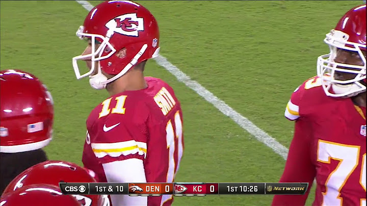 2015 Week 2 - Broncos @ Chiefs