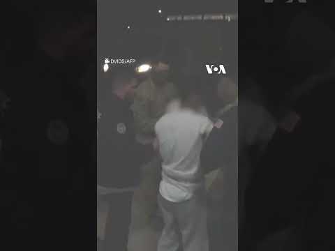 First Plane With Migrant Detainees Arrives At Guantanamo Bay VOA News Shorts 