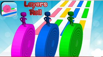 Layers Roll All Levels Walkthrough Gameplay Mobile iOS, Android New Epdate Games