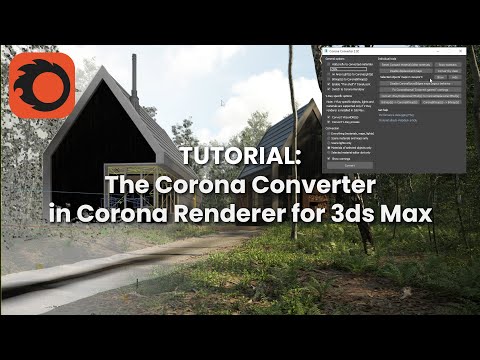 Tutorial The Corona Converter in Corona for 3ds Max