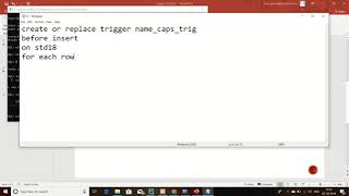 How to create lowercase letter to convert uppercase Trigger in PL SQL