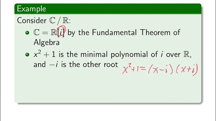 431 — 06: Field Automorphisms and the Galois Group