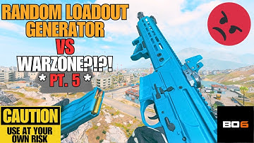Warzones Random Loadout Generator HATES Me… M13B Disaster 😭