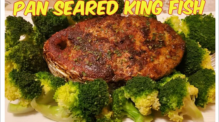 PAN SEARED KING FISH# gcmixkitchen