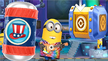 Minion Rush Daily Challenge Box Vs Independence Day Prize Pod - gameplay walkthrough - iOs & android