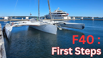 Formual 40 Trimaran: First Steps