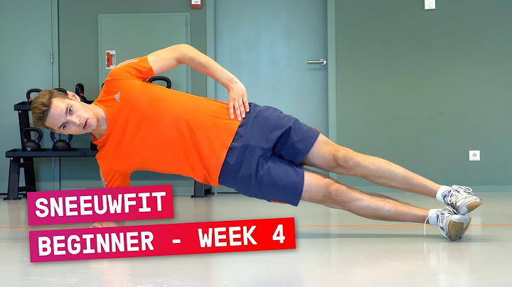 Sneeuwfit - Beginner Week 4 - Fit op wintersport vakantie!
