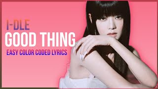 Idle   Good Thing easy Color Coded S