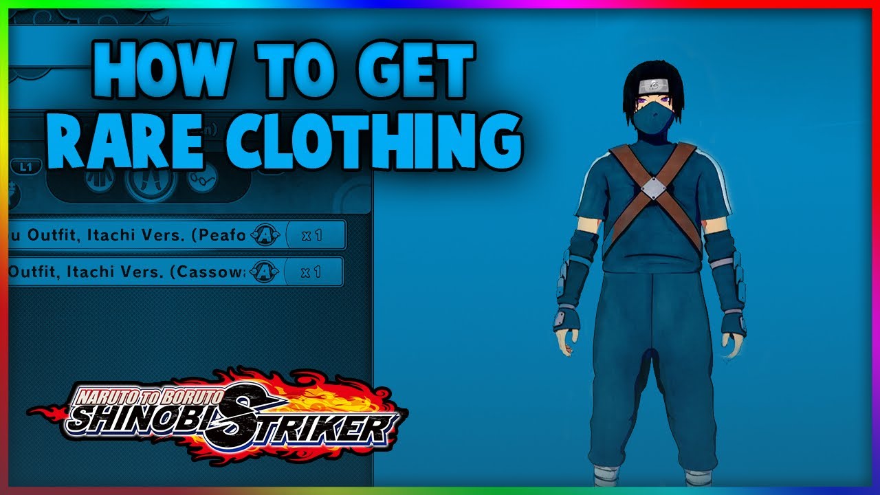 How To Get SUPER RARE Clothes In Naruto To Boruto: Shinobi Striker