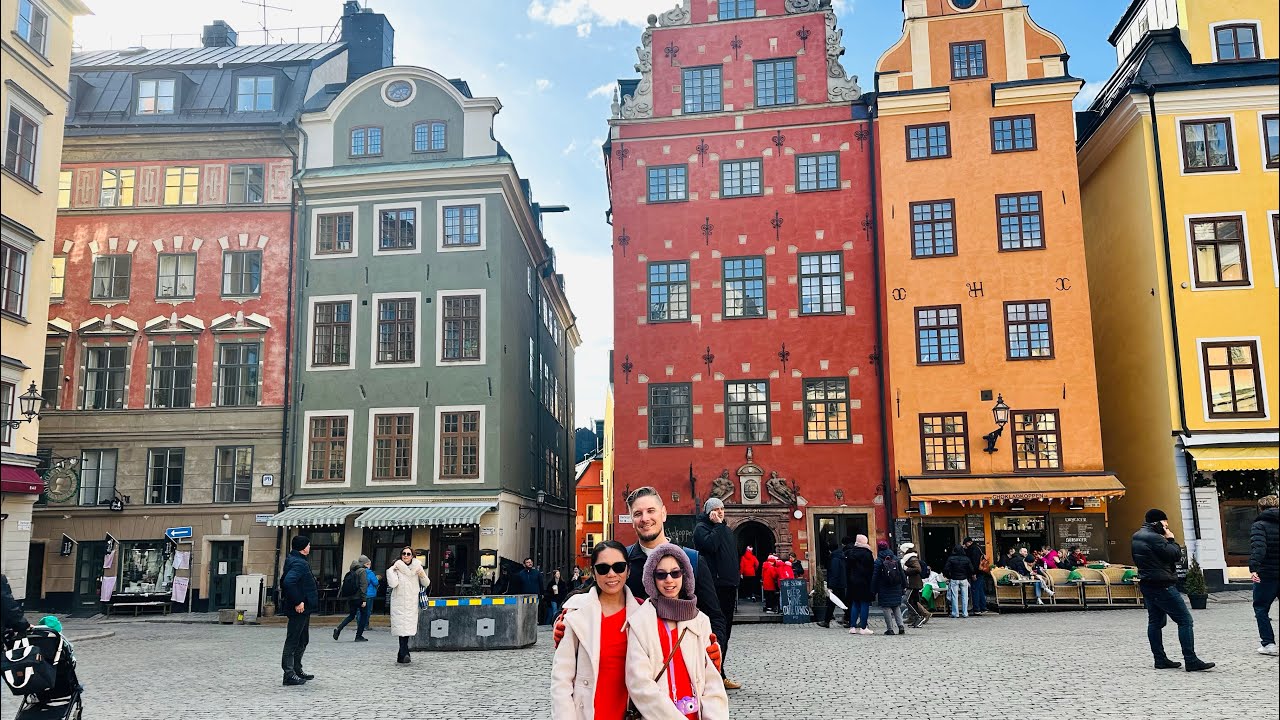 ЛУЧШЕЕ В СТОКГОЛЬМЕ, ШВЕЦИЯ | ПЕШЕХОДНАЯ ЭКСКУРСИЯ | SKYE и семья