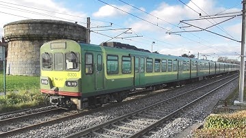 Irish Rail 8300 Class Dart Train Number 8303 - Booterstown, Dublin