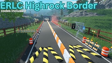 FREE ERLC Best Highrock Border Map [With Layout Codes] with map editor | ER:LC ROBLOX