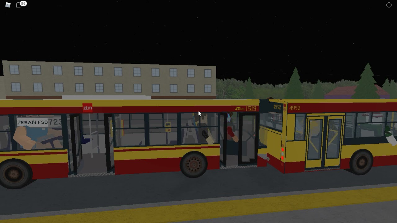 Roblox VWT - przejazd Jelczem Mastero 4952 na linii: 723, oraz 521