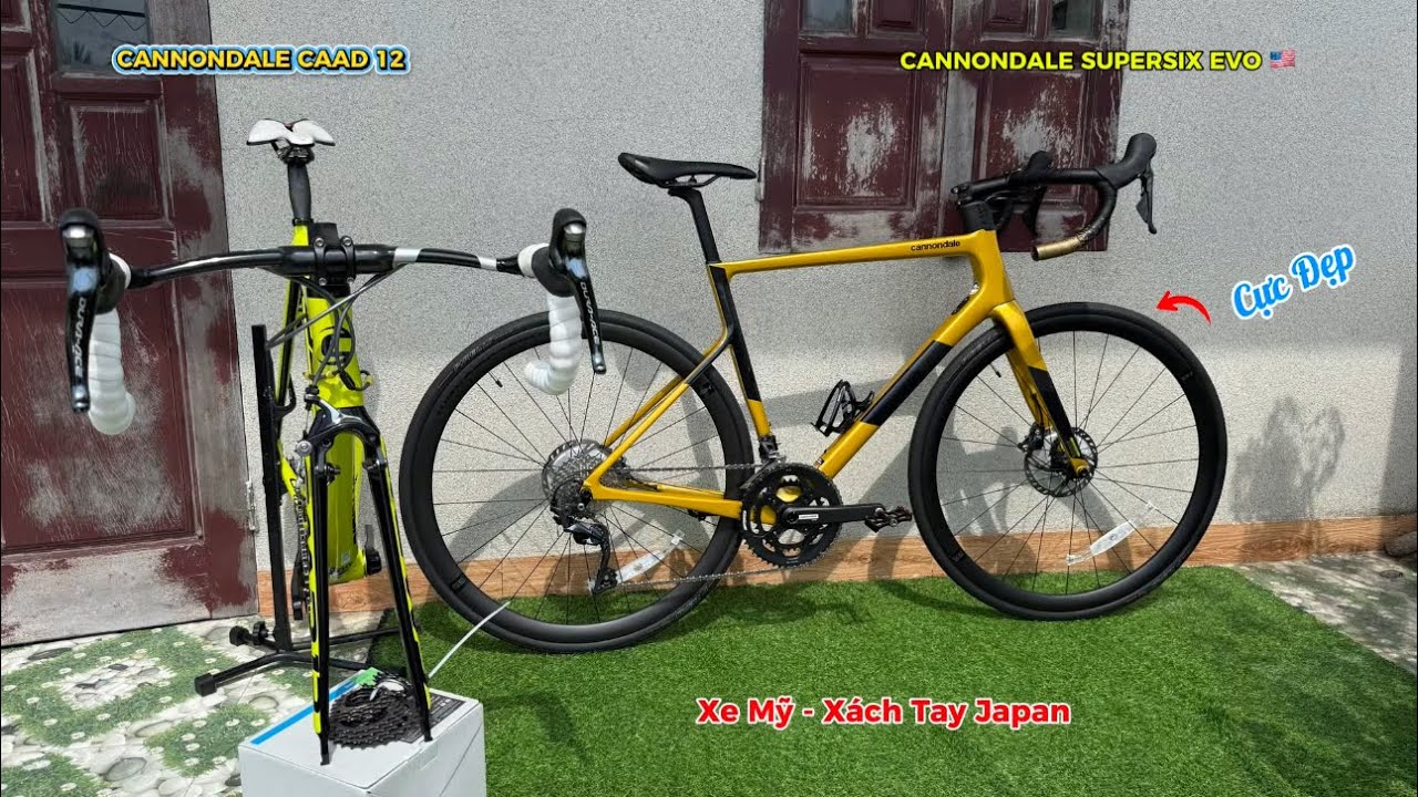 High-End American Racing Bike Duo: Cannondale SuperSix Evo and 