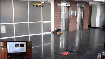 Vision based ground object tracking using ArDrone quadrotor