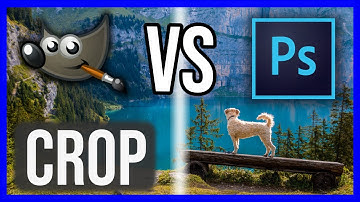 Crop | GIMP VS Adobe Photoshop