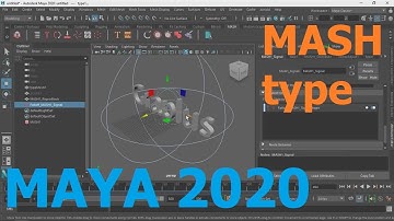 Create dynamic text in Autodesk Maya 2020