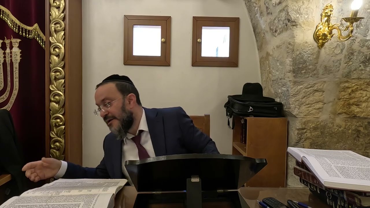 טבילה בליל שבת - רב דגני כהן -  כולל נחל חיים