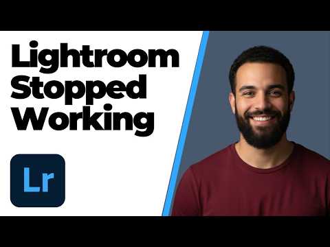 How To Fix Lightroom Stopped Working Error (Easy Guide)