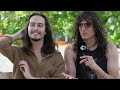 Greta van fleets sam kiszka and daniel wagner talk about being back on tour foo fighters and more