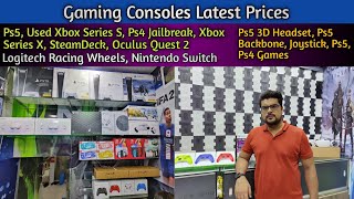 Ps5, Ps4, Xbox Series X, S Price 2023| PSVR2, SteamDeck| Ps5, Ps4 Games Price Karachi Pakistan