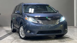 2015 Toyota Sienna Limited is the Ultimate Family Hauler!!! 
