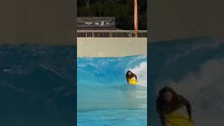slow-mo urbnsurf body boarding #surfing #body boarding #wave pool