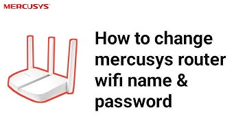 Mercusys router password change
