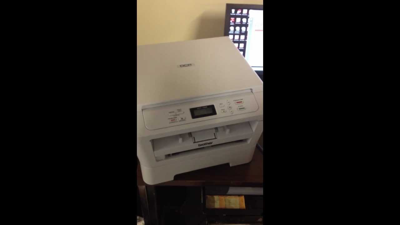 Servicio Brother Maquina Impresora Laser DCP-7055 - YouTube