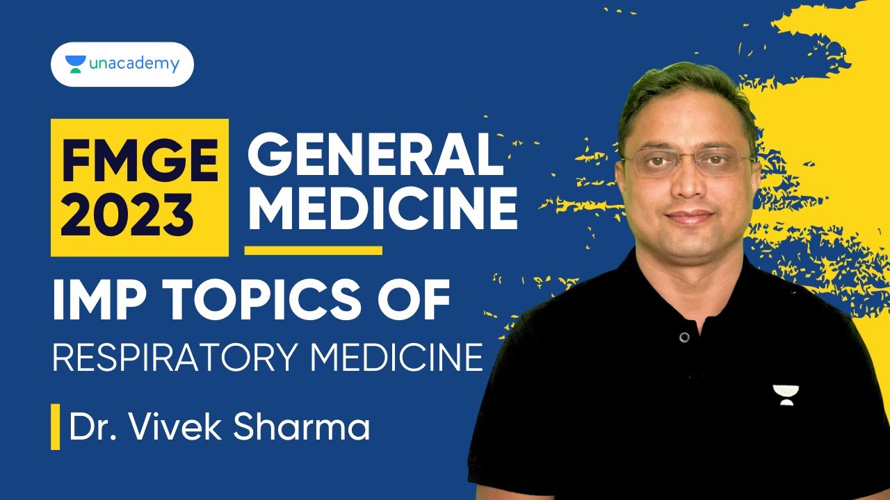 Important Topics of Respiratory Medicine | FMGE 2024, General Medicine | Dr. Vivek Sharma