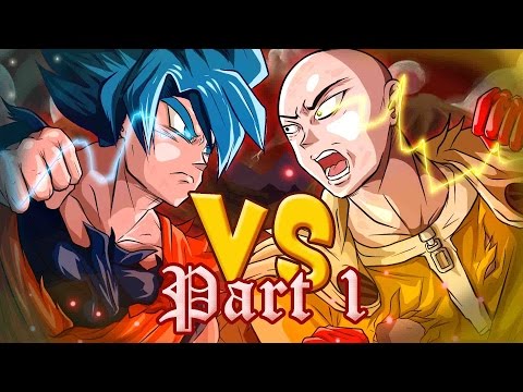 Saitama VS Goku Crossover Part 1