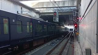 相鉄12000形　羽沢横浜国大駅発車