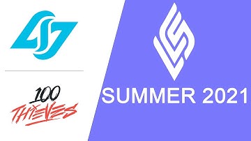 CLG vs 100T | Counter Logic Gaming vs 100 Thieves | LCS Summer 2021 (4 July 2021)