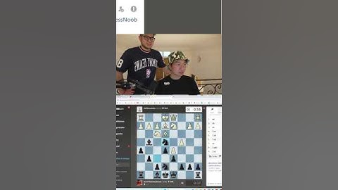 Kevin fait découvrir les échecs à Henry #chess #shorts