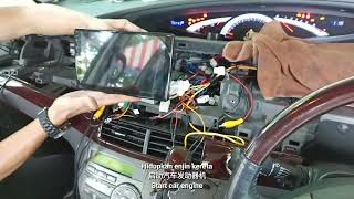 Toyota Estima Aeras ACR50 2010~2012 - Add on interface to connect aftermarket Car Android Player