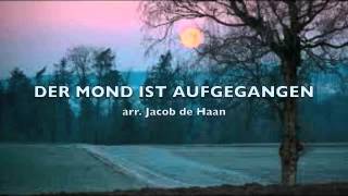 DER MOND IST AUFGEGANGEN - arr. Jacob de Haan chords