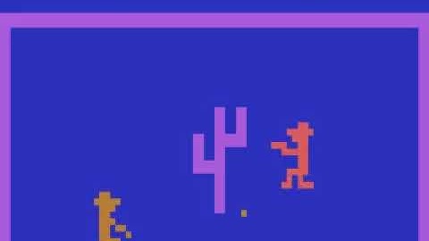 Outlaw - Atari 2600 - Archive Gameplay 🎮