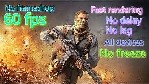 Anti Lag Files Config CODM 2022 - All included Config - 60 FPS, Framedrop and more