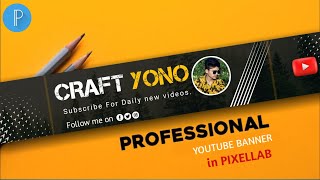 Professional YouTube Banner | Professional YouTube Banner Kaise banaye | YouTube Banner Design