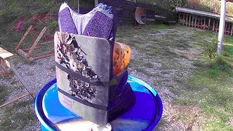 Test balistique sur double Gilets pare-balles