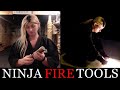 Ninja Fire Tools: Donohi, Uchitake & Gando | Historical Ninjutsu Martial Arts Training Techniques