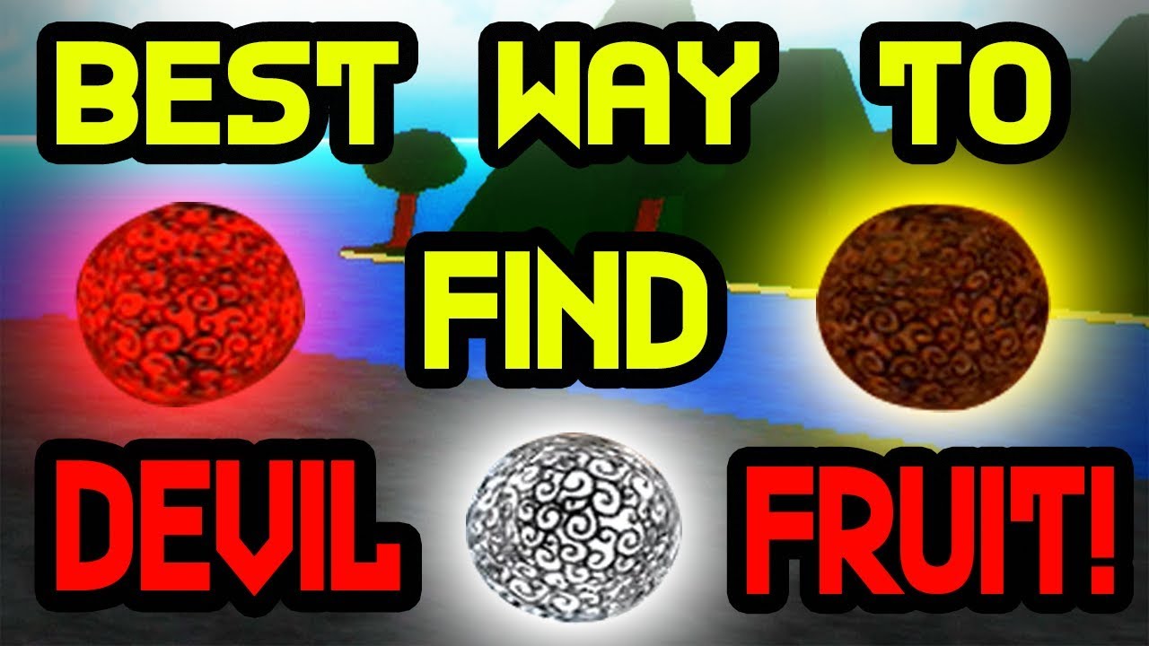 *BEST* WAY TO FIND DEVIL FRUIT | One Piece Bizarre Adventures | ROBLOX - 