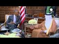 Obama arrives in Saudi Arabia amid US ‘terror bill’ debate