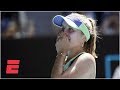 Sofia Kenin defeats No. 1 Ashleigh Barty to reach finals | 2020 Australian Open Highlights