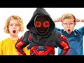 Braxton and Ryder vs. Robo-Sitter: A Toy Robot Fun Kids Video