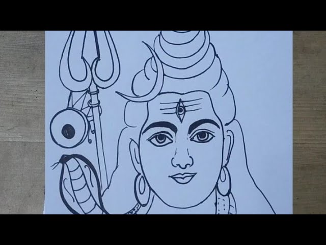 Prince Patel on LinkedIn: #drawing #mahadev #shravanmonth #developerlife |  21 comments