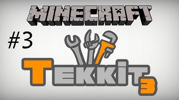 Minecraft: Tekkit w/ Shaun and Oliver - Part 3 - Our First Diamond